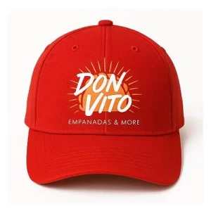 Gorra Clásica Don Vito - Totalmente Roja