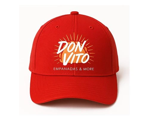 Gorra Clásica Don Vito - Totalmente Roja